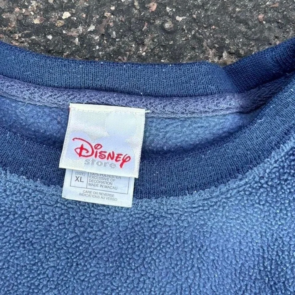 Vintage Eeyore Winnie the Pooh‎ Fleece Crewneck Sweatshirt Size xl